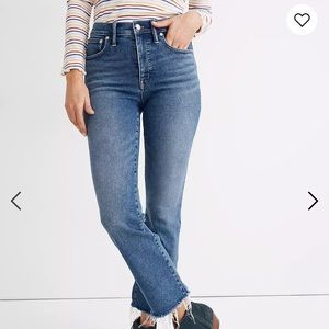 Madewell Cali Demi Boot in Fleetwood Wash Size 26 Tall